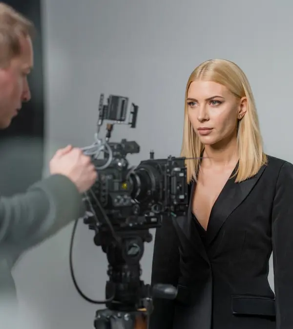 Davanti alla telecamera